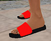 Red Orange Sandals (F)