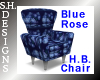 Blue Rose HB Chair