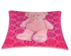 Girl Teddy Bear Pillow