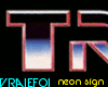 VF-Tron- neon sign