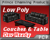 PCP~Couch and Table Set