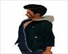 blue hoodie