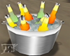 Bucket of Bottled Juices