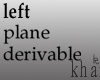 k>left plane Derivable
