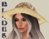 BLONDE ASH STRAW HAT