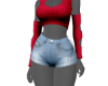 Denim Babe | Red