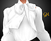 *GH* White Bow Blouse