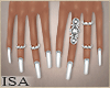 (ISA)Miley Nails+Rings