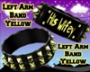 Left Yellow Arm band
