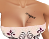 Dragonfly Breast Tattoo