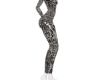 Print Catsuit BLK