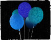 Blue Balloon bunch