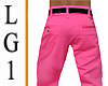 LG1 Pink Casual w/Belt