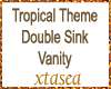 Tropical Theme Vanity