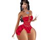 Guxxx Red Black Dress