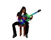 DL}Blue Green Guitar