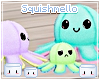 Sm~ Octo-family plushies
