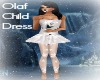 *S* Olaf Child Dress