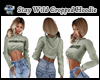 Stay Wild Cropped Hoodie