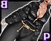 PuffyLogo Jumpsuit/Black