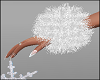 White Fur Bracelets L+ R