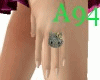 [A94] Diamond Kitty Ring