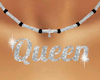 M| QUEEN BLING NECKLACE