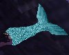 light blue mermaid tail