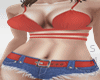 !! Aisa Outfit  Red S