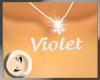 *Y* Violet Necklace