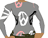 {YH} Peace Symbol Shirt