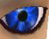 electric blue eye