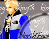 [KB] NORTH-FACE Blue/Gra