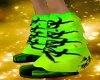 toxic green boots