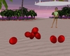 Ballons - Floor - Red