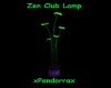Zen Lamp Green&Purple