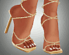 T! Shake Gold Heels