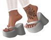 White Slippers