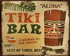 Tiki Bar Sign Decor