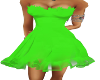 Bright Green Sexy Dress