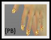 {PB} New Flame nails
