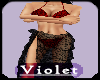 (V)Red Lace Bikini