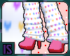 IS: PolkaHeart socks
