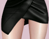 Wrapped Mini Skirt/Black