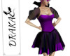 Purple Vamp Dress