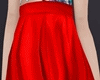 Skirt Waist Red