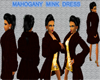 (MB)Mahongany Mink&dress