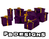 PB Gift Boxes Purple