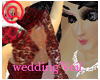 PP~Wedding Veil L-Red
