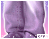 ♡ baggy | purple